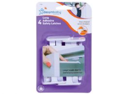 72 Bulk 4 Pack Child Safety Latches Adhesives