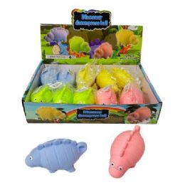 12 Bulk Squishy Dinosaur Stress Toy