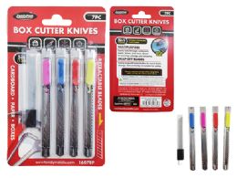 144 Bulk 7 Piece 5" Stainless Steel Knives In Silver