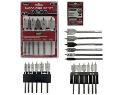48 Bulk 6-Piece Wood Spade Drill Bit Set 10 13 16 19 22 25mm