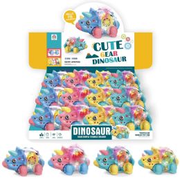 24 Bulk Led Cute Gear Dinosaur