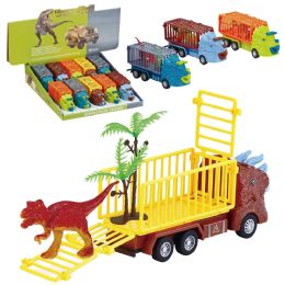 24 Bulk Pull Back Dinosaur Truck