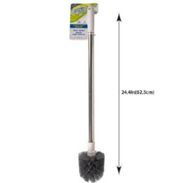 24 Bulk Fresh Start Stainless Steel Toilet Brush