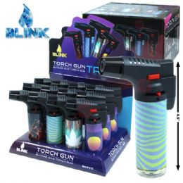 144 Bulk Blink 4.5in Torch Lighter Theme Trippy