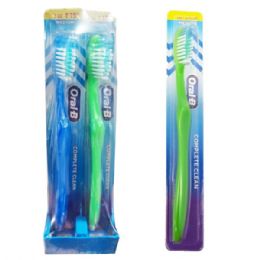 96 Bulk Oral-B Toothbrush Complete Clean Med