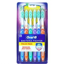 36 Bulk Oral-B Toothbrush 6PK Bacteria Fighter Soft