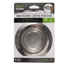 48 Bulk Ideal Kitchen Sink Strainer Stainless Steel HD Hard
