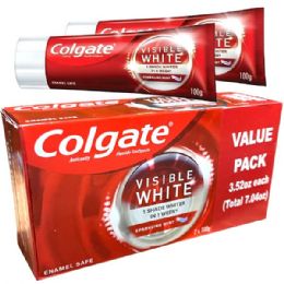 36 Bulk Colgate Toothpaste 200g 7.04oz Visible White