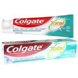 24 Bulk Colgate Toothpaste 4.8oz Total Fresh Mint Stripe Gel USA