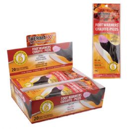 160 Bulk Thermaxxx Air Activated Warmers 1PR Feet S/M