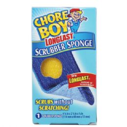 12 Bulk Chore Boy Longlast Scrubber Sponge