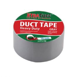 48 Bulk XtraTuff Duct Tape 1.89in by 10yd Silver