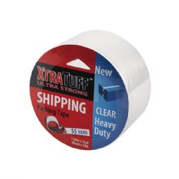 48 Bulk XtraTuff Packing Tape 1.89in by 55yd Clear