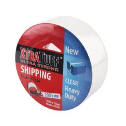 24 Bulk XtraTuff Packing Tape 1.89in by 200yd Clear