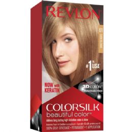 12 Bulk Revlon ColorSilk Hair Color #61 Dark Blonde