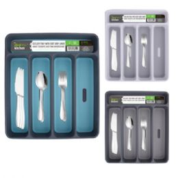 12 Bulk Ideal Kitchen Cutlery Tray 32.5x29x4.5cm 5 Section