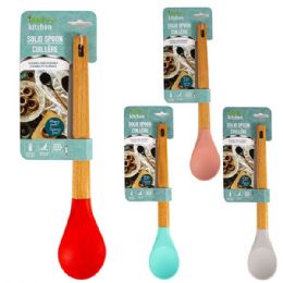 24 Bulk Ideal Kitchen Silicone Spoon