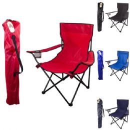 8 Bulk Folding Camping Chair Assorted Color  50*50*80cm