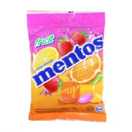 40 Bulk Mentos Bag 135g 4.76oz Fruit