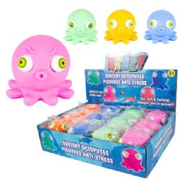 144 Bulk Krazy Squishy Octopus