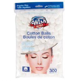 48 Bulk Wish Cotton Balls 300CT
