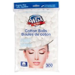 48 Bulk Wish Cotton Balls 300ct
