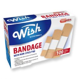 48 Bulk Wish Bandage 100CT