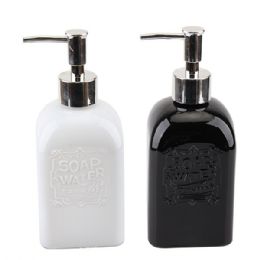 24 Bulk Soap Dispenser Ceramic Solid Color