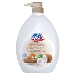 8 Bulk Wish Ultra Body Wash 33.8oz Coconut & Almond