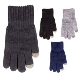 72 Bulk Men's Touch Gloves