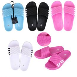 50 Bulk CC Sandal Ladies 4 Side Stripes