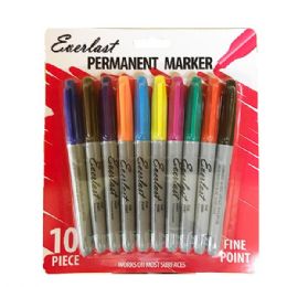 120 Bulk Everlast Permanent Marker 10PK Colors