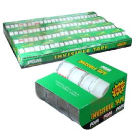 48 Bulk Invisible Tape 3/4x300in 4PK