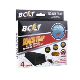24 Bulk Bolt Pest Roach Trap 4PK
