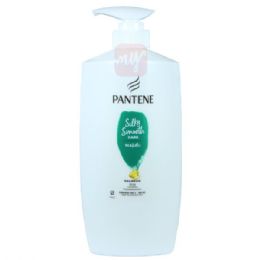 6 Bulk Pantene Shampoo 900ml 30.4floz Pump Silky Smooth Care