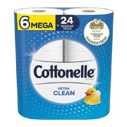 6 Bulk Cottonelle 6count Bundle Toilet Tissue Ultra Clean