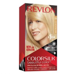 12 Bulk Revlon ColorSilk Hair Color #04 Ultra LT Natural Blonde