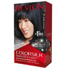 12 Bulk Revlon ColorSilk Hair Color #12 Natrl Black