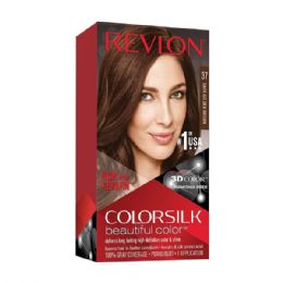 12 Bulk Revlon ColorSilk Hair Color #37 Dark Golden Brown