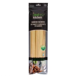 48 Bulk Ideal Kitchen Bamboo Skewers 100CT 12in