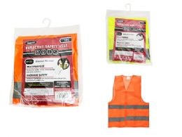 144 Bulk Pack Of Adult Reflective Safety Vests In Assorted Colors