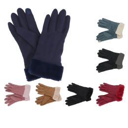 24 Bulk Womens Touchscreen Gloves