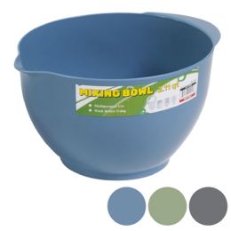 48 Bulk Mixing Bowl 67 Oz 3 Assorted Colors Green Bue Gray