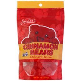 12 Bulk Cinnamon Bears By Sweets 7.0 Oz Bag