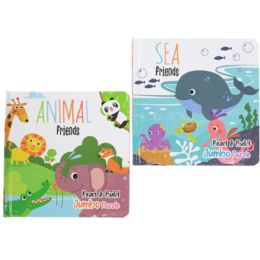 24 Bulk Puzzle Poster Book 2 Assorted Sea Friends, Animal Friends