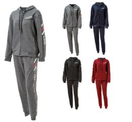 24 Bulk Ladies 2pc Love Furlined Set