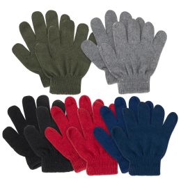 50 Bulk Children Knitted Gloves