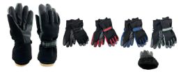 24 Bulk Unisex Heavy Duty Winter Gloves