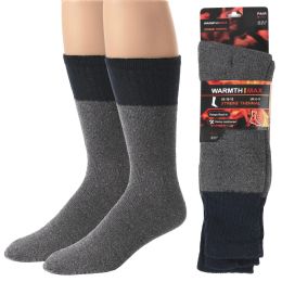 100 Bulk Wholesale Men's Winter Crew Thermal Socks