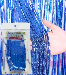96 Bulk Foil Fringe Curtain